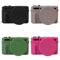 CozyShot Camera Soft Silicone Protector Skin Case for Canon G7X II/G7X III/G7X Mark II/G7X Mark III/G7X2/G7X3