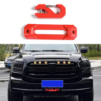 Fit for GWM Tank 500/300 Tow Hook Guide Rope Winch Guide Bird Homing Aluminum-magnesium Alloy Forging Car Exterior Accessories