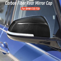 2Pcs Original For BMW F20 F30 Direct Fit Replacement Side Car Mirror Cover Sticker Carbon Fiber Rear Mirror Cap Car Accessories