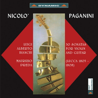 【停看聽音響唱片】【CD】帕格尼尼：小提琴與吉他奏鳴曲I（2CD）