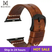 MAIKES Watch Accessories Watchband For Apple Watch Bands 45mm 41mm For iWatch Strap 42mm 38mm Series 7 6 5 4 3 2 iWatch Bracelet