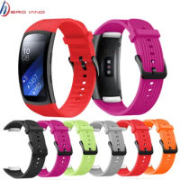 Soft Silicone Pure color Strap For Samsung Galaxy Gear Fit 2 Pro R365 Watch Band wrist straps for Samsung Gear Fit 2 SM-R360