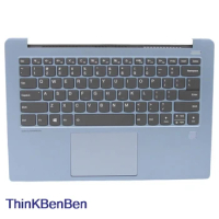 US English Blue Keyboard Upper Case Palmrest Shell Cover For Lenovo Ideapad 530S 14 14IKB 14ARR 5CB0R12049