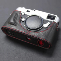 Roadfisher Genuine Real Leather Camera Bag Pouch Protect Case Cover Base Grip For Leica M240P M240 M262 MD M-TYP262 M-E TYP240