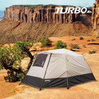 【Turbo Tent】Nomad 270遊牧民族六人帳篷-2020強化版(全遮光 類黑膠)