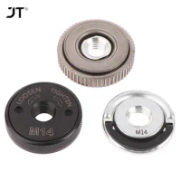 M14 Thread Angle Grinder Pressure Plate Quick Release Self-Locking Angle Grinder Flange Nut Power Chuck Accessory Replacement