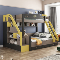 Solid Wooden Kids Bedframe/ Loft Bed / Storage Bed/Bunk Bed, Double Decker, Mother Bed