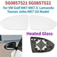 5G0857521 5G0857522 for VW Golf MK7 MK7.5 Lamando Touran Jetta MK7 US Model Reversing Rear View Lenses Heated Glass Left Right