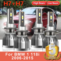 Roadsun LED Car Headlight 16000LM 110W Bulbs Turbo Light 12V For BMW 1 118i 2006-2015 2007 2008 2009 20102011 2012 2013 2014