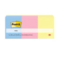 POST-IT กระดาษโน้ต (Notes) รุ่น 653-9ASST คละสี 1.5x2 (แพ็ค9เล่ม)