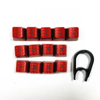 13pcs Replacement Keycaps For Logitech G413 G910 G810 G310 G613 K840 G910 13-Button Cap Gaming Keyboard Anti-Slip Button Cap New