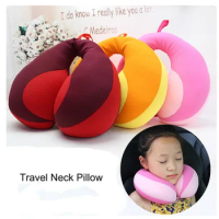 Baby Pillow Newborns Travel Neck Pillow U-Shape For Car Headrest Air Cushion Children Car Seat Head Support Baby Accessories