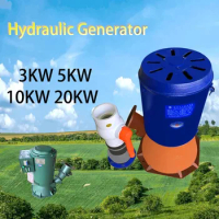 5KW 10KW Hydro Generator Turbine Flow Hydraulic Conversion Water Flow Generator Energy Alternator Conversion Energy Generators