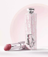 Dior Dior Addict Refillable Shine Lipstick Refill + Dior Pink Oblique Case - 100 Nude Look