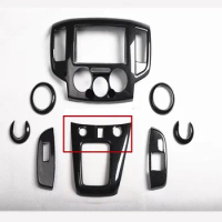 LHD For Nissan NV200 Evalia 2010-2018 Interior Accessories Gear Shift Panel Center Control Panel Cover Trim AC Outlet Frame