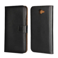 Brand gligle genuine leather case cover for Huawei Y7 case protective wallet shell