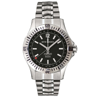 REVUE THOMMEN 梭曼錶 先鋒系列 自動機械腕錶 黑面x不鏽鋼鍊帶/43.5mm (16070.2134)