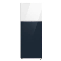 【SAMSUNG 三星】466L環繞式氣流雙門冰箱 白+藍(含基本安裝) RT47CB662A8A