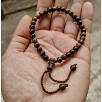 Customer Favorite Trending Now⚡5mm genuine agarwood bracelet, men's prayer beads bracelet, 33 beads 
