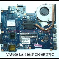 StoneTaskin Refurbished VAW00 LA-9104P for Dell Inspiron 3521 5521 Laptop Motherboard CN-0RD7JC I5-3337U I3-3217U I7-3537U DDR3L
