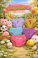 CD Anak Perempuan Jocelyn Bordir | Celana dalam anak murah | Bahan Lembut Cd Jocelyn 311 S random