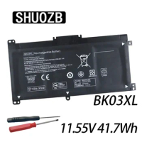 SHUOZB BK03XL Laptop Battery For HP Pavilion X360 14-BA000 14-BA001ns 14m-ba0xx 14m-BA013DX 14-BA033TX HSTNN-LB7S HSTNN-UB7G
