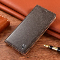 Crazy Horse Genuine Leather Case for ZTE Nubia Z30 Z40S Z50 Ultra Pro X Play Magnetic Flip Cover