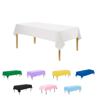 [HOT NYRD KHG 121 ] 1 Count Disposable Tablecloth 54x72 Inches / 137x183 Centimeters Easy to Clean f