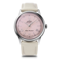 นาฬิกาข้อมือ Orient Classic Quartz Solar สายหนัง RA-WK0005P สีชมพู