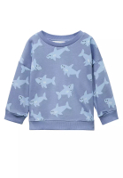 MANGO BABY Shark Print Sweatshirt