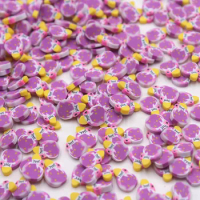 100g/Lot 1CM Adorable Unicorn Clay Slices Sprinkles for Diy Crafts Tumbler Shaker Slime Accessories