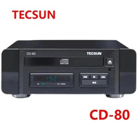TECSUN CD-80 CD player/turntable/phono/ES9018K2M Coaxial input decoding 24bit/192khz HiFi CNC all-aluminum chassis