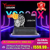 Lenovo LEGION Y9000X Gaming Laptop 16 inches 2.5K Intel i5-12500H GeForce RTX 3060 6G/RTX 3050 Ti 4G SSD Notebook Computer