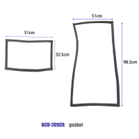 Applicable to Refrigerator Door Seal Strip 51*32.5Cm  51*98.5Cm For Homa BCD-209CR Magnet PVC Rubber