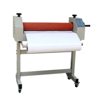 650mm Electric Cold Laminating Machine Cold Roll Laminator KT Version Photo Cold Laminating Film Gra