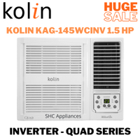 Kolin FULL DC INVERTER KAG145WCINV 1.5 HP Window Type Airconditioner