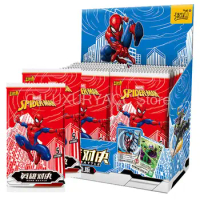 48 Boxes Kayou Marvel Spider-Man Card Rare Extinct Box Genuine Authorization Toy Gift Collection Card Kids Christmas Gift Toys