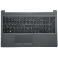 New UK Keyboard For HP Pavilion 15-DA 15-DB TPN-C135 TPN-C136 250 G7 255 G7 With Palmrest Cover