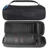 2021 Newest Portable Wireless Bluetooth Hard EVA Speaker Case for JBL Charge 5 Bluetooth Speaker (only case)