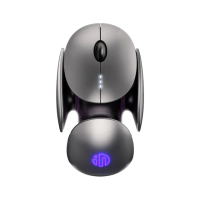 【PowerRider】Inphic 英菲克 X2 藍牙無線三模充電發光電競遊戲滑鼠(太空灰)