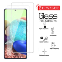 2PCS Protective Glass For Samsung Galaxy A71 5GA Samsun 71 Screen Protector on the SM-A7156 SM-A715F Tempered Glass Safety Film
