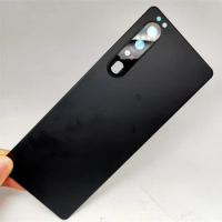 Original Glass Cover For Sony Xperia 1 III Glass Battery Cover Door Housing Case Repair Parts