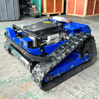 Upgraded Version Wheel Remote Control Lawn Mower Cordless Lawn Mower Mini Robot Lawn Mower