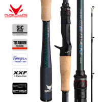 PURELURE CEDAN 1-Piece Rod All Fuji SIC Guide Rings Mandarin Fish Rod Sea Bass Rod Cork Handle Toray T1100G Cloth