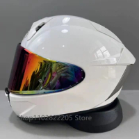 Full Face Motorcycle Helmet X-SPR Pro SHOEI X15 Glossy White X-Fifteen Helmet Riding Motocross Racing Motorbike Helmet