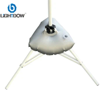 Lightdow Counter-Balance Base Water Injection Bag Photography Studio Cross-legged S Water Bag for Light Stands Boom Stand Tripod