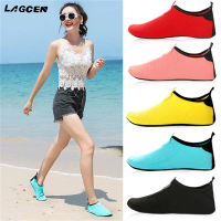 Men and Women Adult Beach Shoes Couple Soft Sole Diving Outdoor Wading Skin-Friendly Swimming Runnin