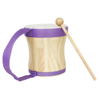 IRIN Indian Drums Wooden Sheepskin Drums with Drumsticks Percussion Instruments Children's Music Gifts Professional Hand Drums