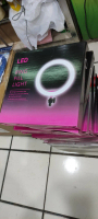 Tripod 2 meter handphone kamera + ring light ukuran 26cm