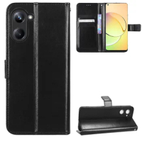 Flip Wallet PU Leather Case for Realme 10 4G Mobile Phone Case Cover Card Holders Realme 10 5G/Realme 10 Pro+/Realme 9/Realme 8